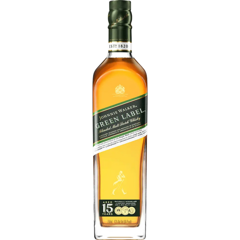 Johnnie Walker Green Label Blended Malt Scotch