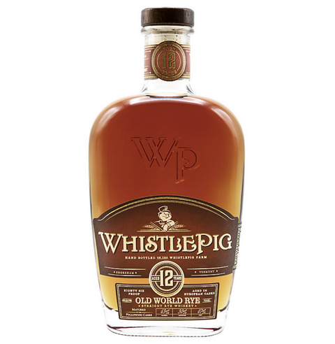 Whistlepig Straight Rye Whiskey Old World 12 Yr