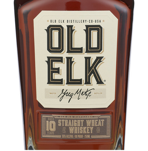 Old Elk Straight Wheat Whiskey 10 Year
