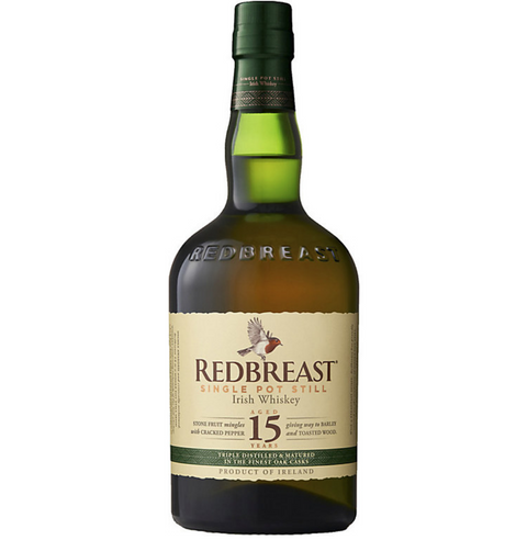 Redbreast Single Pot Still Irish Whiskey 15 yr