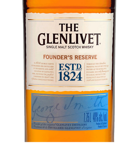 The Glenlivet Single Malt Scotch Founder's Reserve