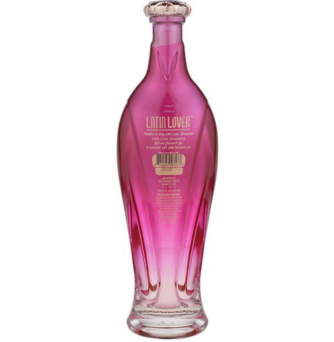 Latin Lover Strawberry & Rose Gin (Pink)