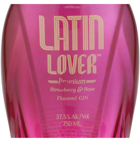 Latin Lover Strawberry & Rose Gin (Pink)